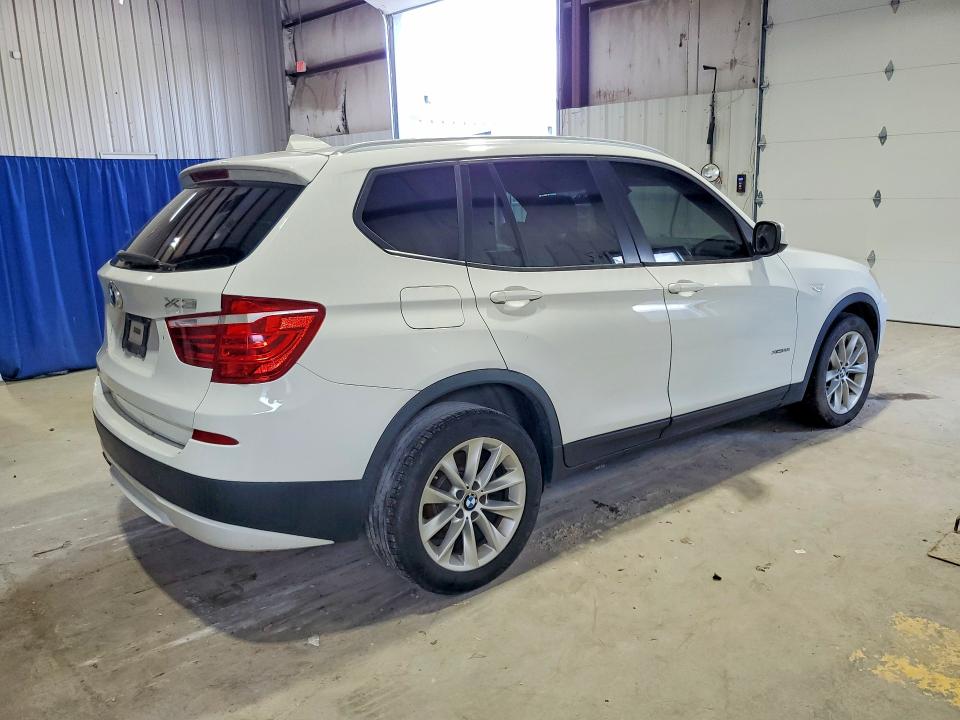 2014 BMW X3 VIN 5UXWX9C57E0D24329 COPART salvage auction — MECHANICAL, Wv - Certificate Of Title, sold $400 on 2026-07-09 (photo 3)