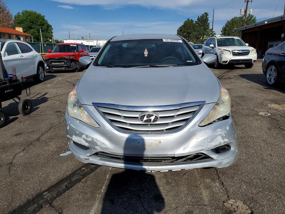 2011 Hyundai Sonata VIN 5NPEB4AC5BH155391 COPART salvage auction — REAR END, Co - Public - Salvage Title, sold $725 on 2026-07-02 (photo 5)