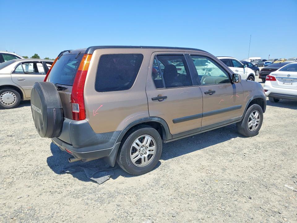 2003 Honda Cr-v VIN JHLRD78893C039822 COPART salvage auction — REAR END, Ca - Salvage Certificate, sold $500 on 2026-07-16 (photo 3)