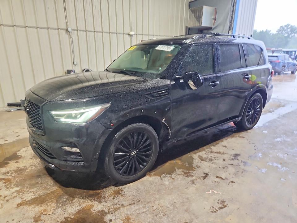 2018 Infiniti Qx80 VIN JN8AZ2NEXJ9193141 COPART salvage auction — SIDE, Ms - Cert Of Title-Salvaged, sold $6,700 on 2026-07-31 (photo 1)