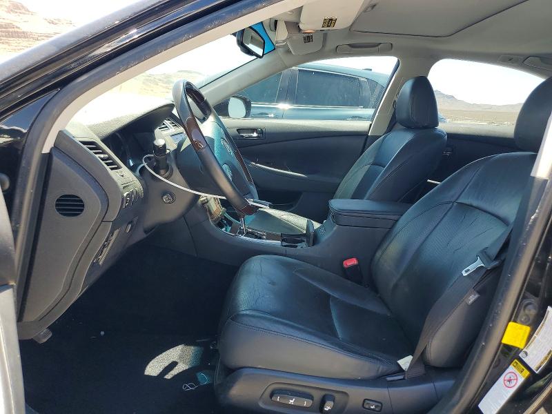 2012 Lexus ES VIN JTHBK1EG4C2490934 COPART salvage auction — FRONT END, Nv - Salvage Title, sold $1,700 on 2026-07-27 (photo 7)
