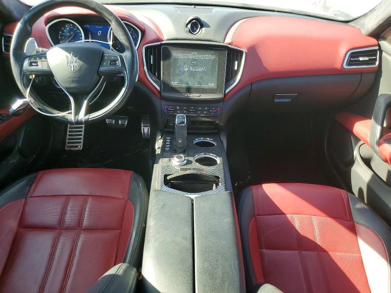 2020 Maserati Ghibli VIN ZAM57YTS2L1351144 COPART salvage auction — FRONT END, Ut - Salvage Certificate, sold $8,000 on 2026-07-02 (photo 8)