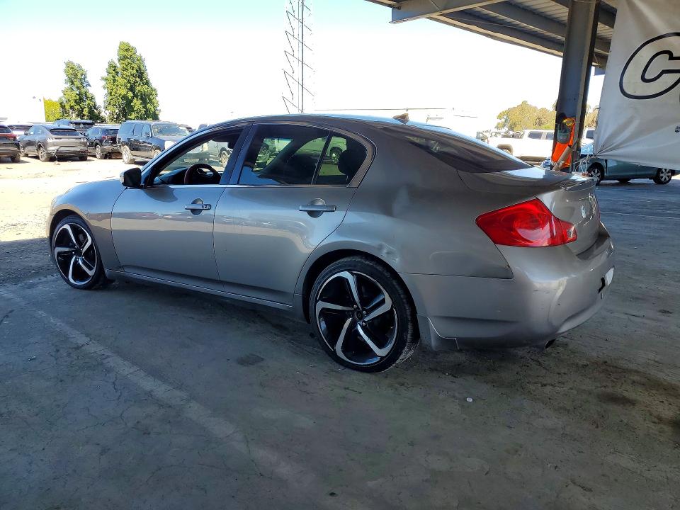 2008 Infiniti VIN JNKBV61E98M228508 COPART salvage auction — VANDALISM, Ca - Salvage Certificate, sold $1,050 on 2026-07-09 (photo 2)