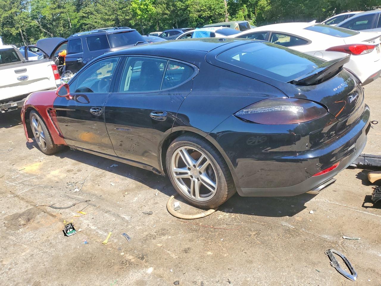 2014 Porsche Panamera VIN WP0AA2A77EL014489 COPART salvage auction — Front End, GA - BILL OF SALE - PARTS ONLY, sold $575 on 2026-06-30 (photo 2)