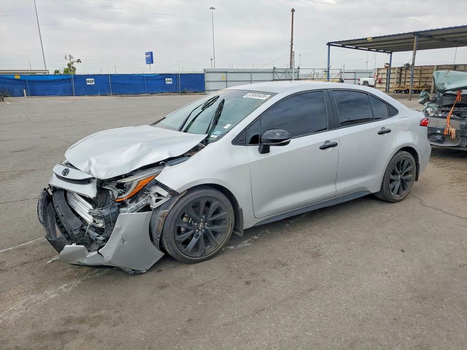 2021 Toyota Corolla VIN 5YFS4MCE4MP077770 COPART salvage auction — FRONT END, Tx - Salvage Vehicle Title, sold $5,000 on 2026-07-31 (photo 1)