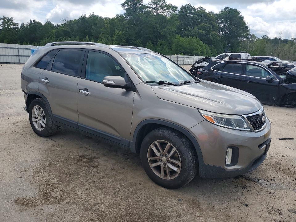 2014 Kia Sorento VIN 5XYKT4A63EG467425 COPART salvage auction — REAR END, Sc - Cert Of Title-Salvage, sold $875 on 2026-07-29 (photo 4)