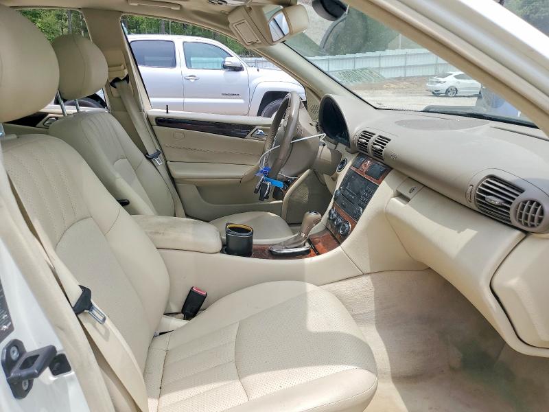 2007 Mercedes-benz C-klasse VIN WDBRF92H57F914781 COPART salvage auction — SIDE, Nc - Salvage Certificate Of Title, sold $350 on 2026-07-31 (photo 7)