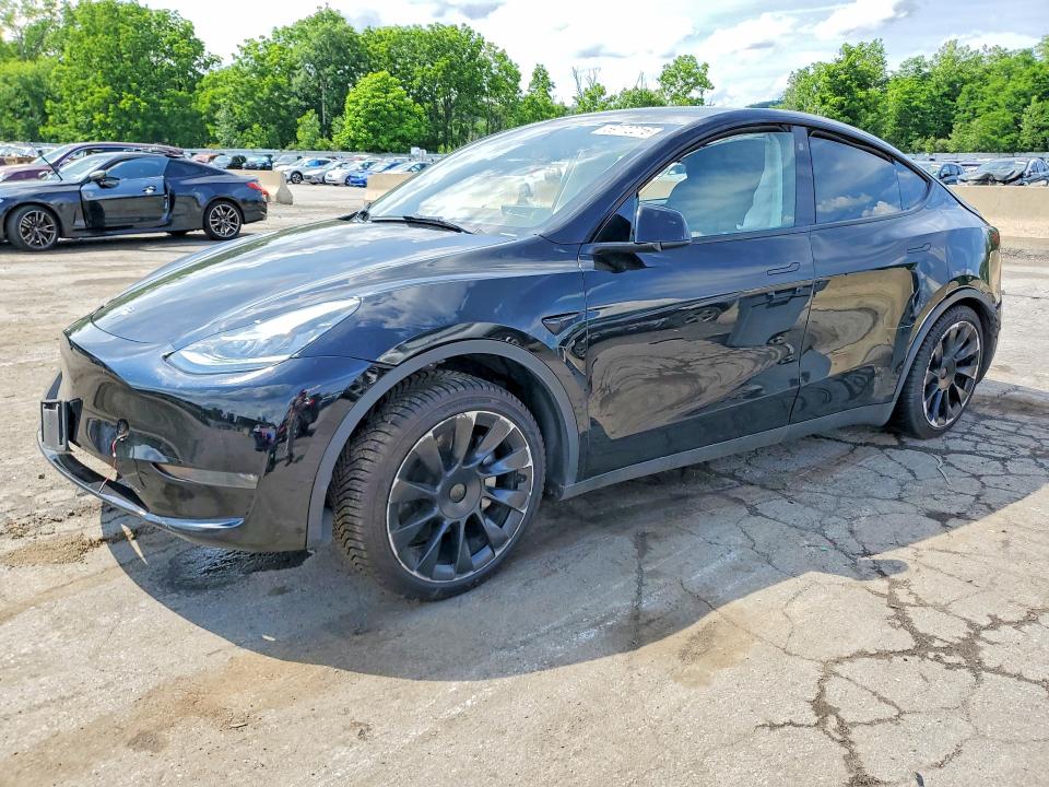 2023 Tesla VIN 7SAYGDEE2PA126169 COPART salvage auction — FRONT END, Ny - Certificate Of Title, sold $2,500 on 2026-07-28 (photo 1)