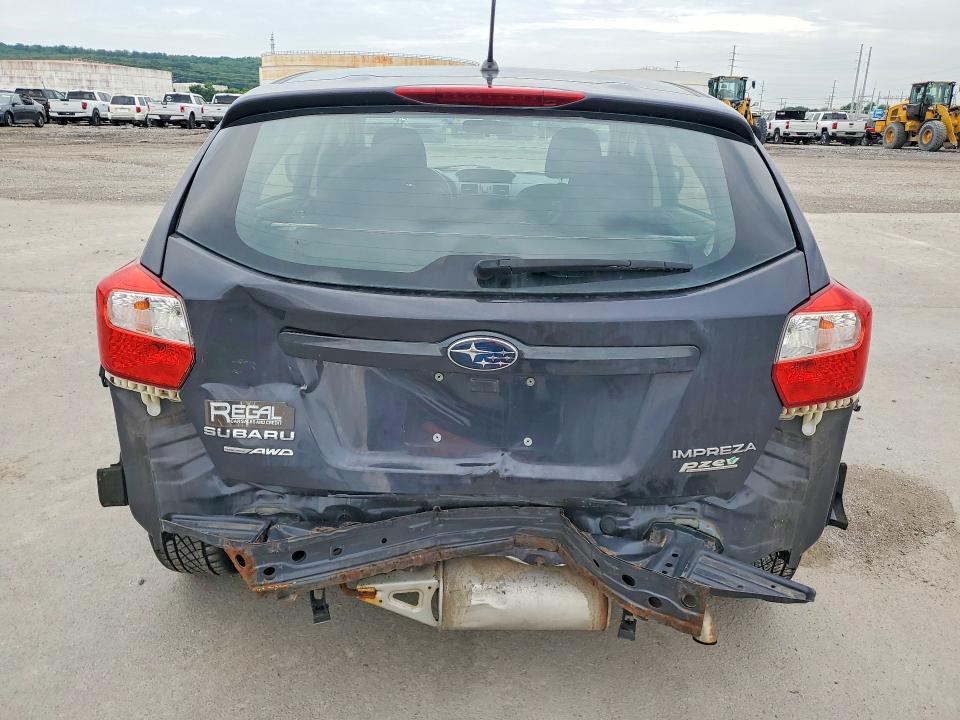 2013 Subaru VIN JF1GPAC64DH811538 COPART salvage auction — REAR END, Ok - Cert Of Title-Salvage, sold $175 on 2026-07-29 (photo 6)