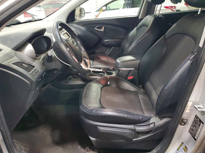 2012 Hyundai VIN KM8JU3AC5CU435222 COPART salvage auction — REAR END, Pa - Certificate Of Salvage, sold $1,950 on 2026-07-17 (photo 7)