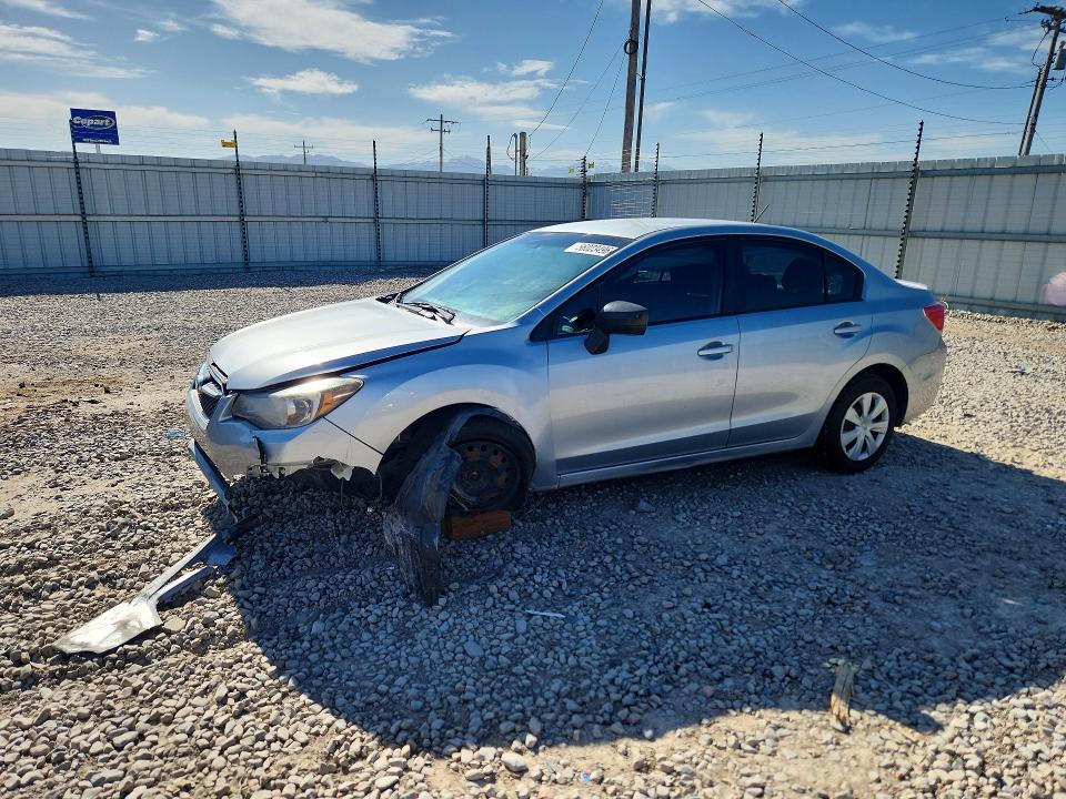 2015 Subaru Impreza VIN JF1GJAA67FH006544 COPART salvage auction — FRONT END, Ut - Salvage Certificate, sold $350 on 2026-07-28 (photo 1)