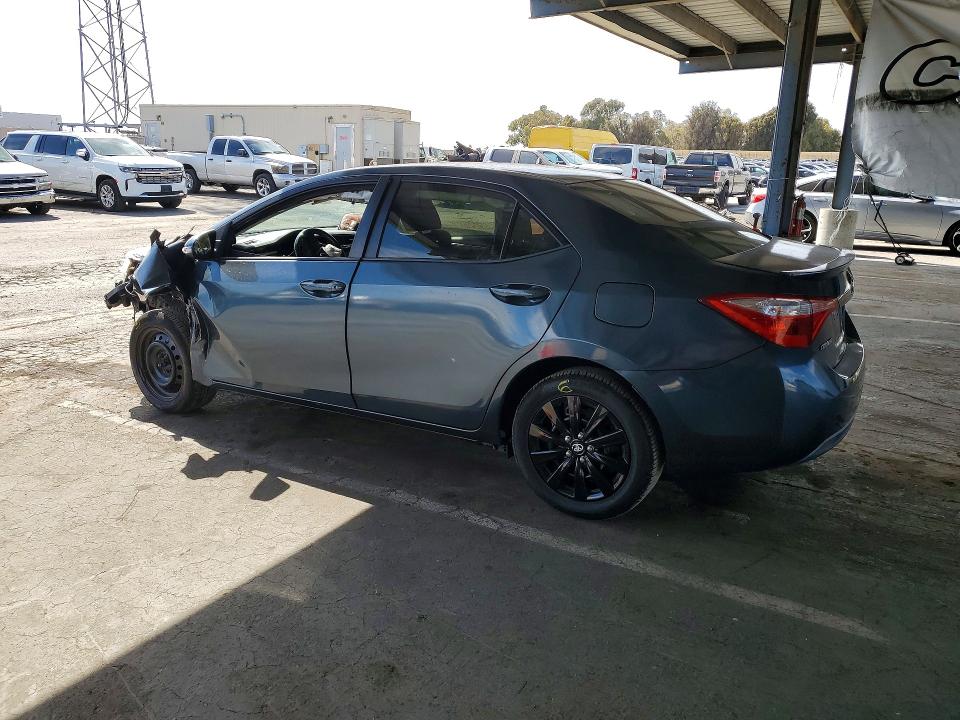 2016 Toyota Corolla VIN 5YFBURHE7GP440878 COPART salvage auction — FRONT END, CA - SALVAGE CERTIFICATE, sold $1,200 on 2026-07-14 (photo 2)
