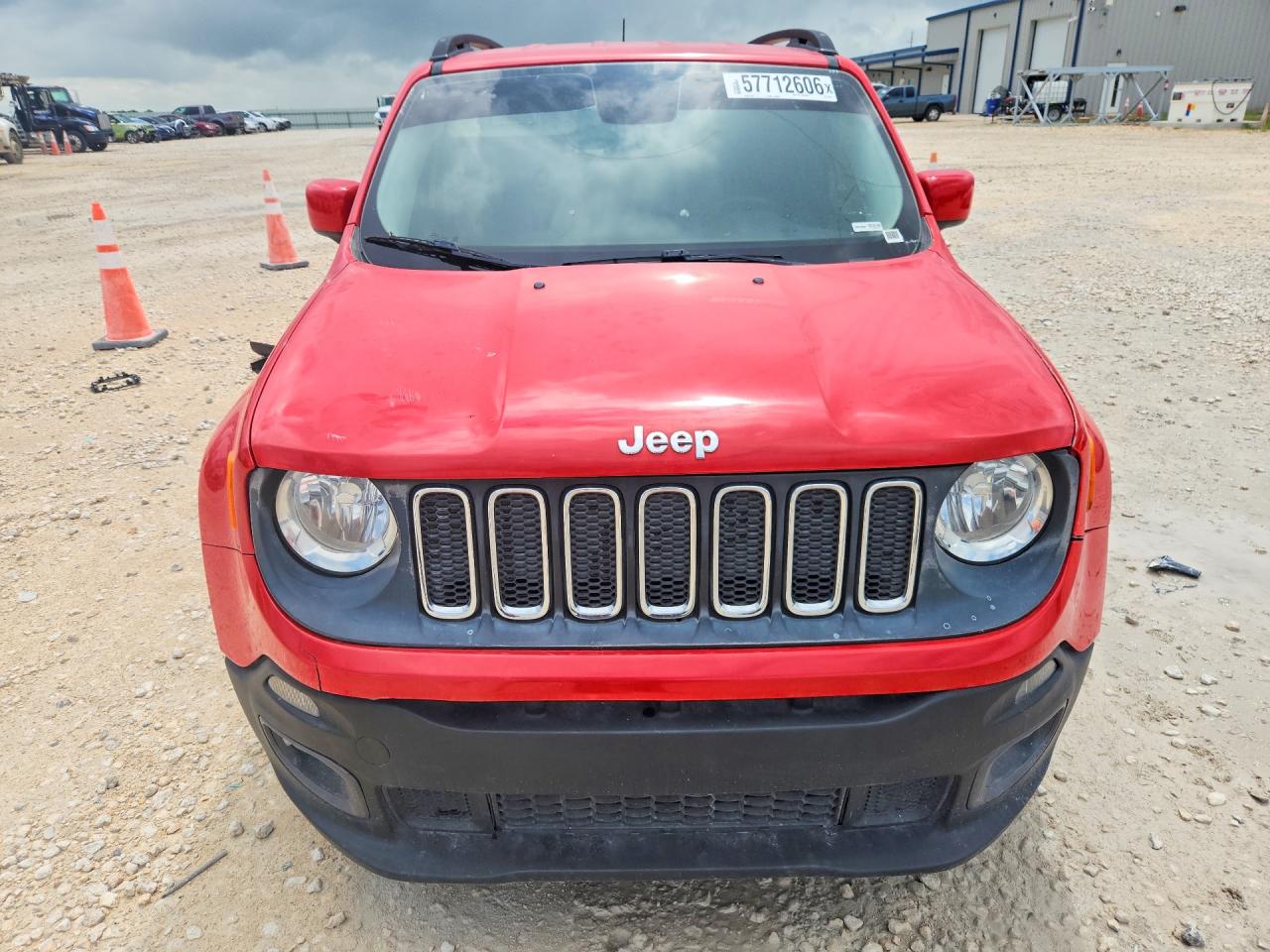 2017 Jeep Renegade VIN ZACCJABB1HPE60577 COPART salvage auction — Vandalized, TX - CERTIFICATE OF TITLE, sold $700 on 2026-07-02 (photo 5)