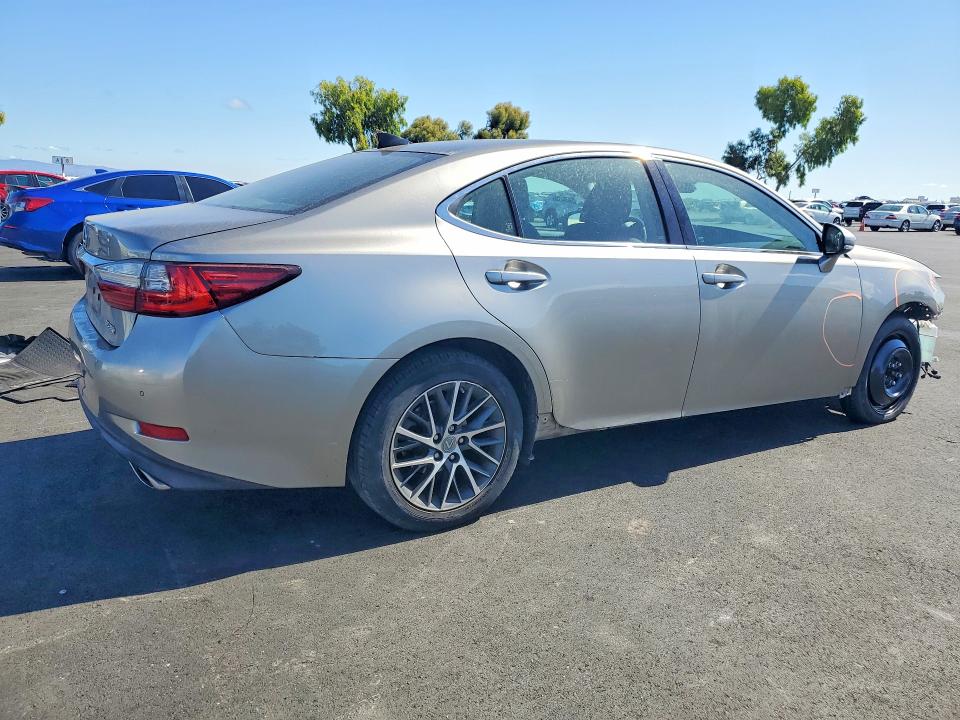 2017 Lexus ES VIN 58ABK1GGXHU079391 COPART salvage auction — FRONT END, Ca - Salvage Certificate, sold $7,000 on 2026-07-27 (photo 3)