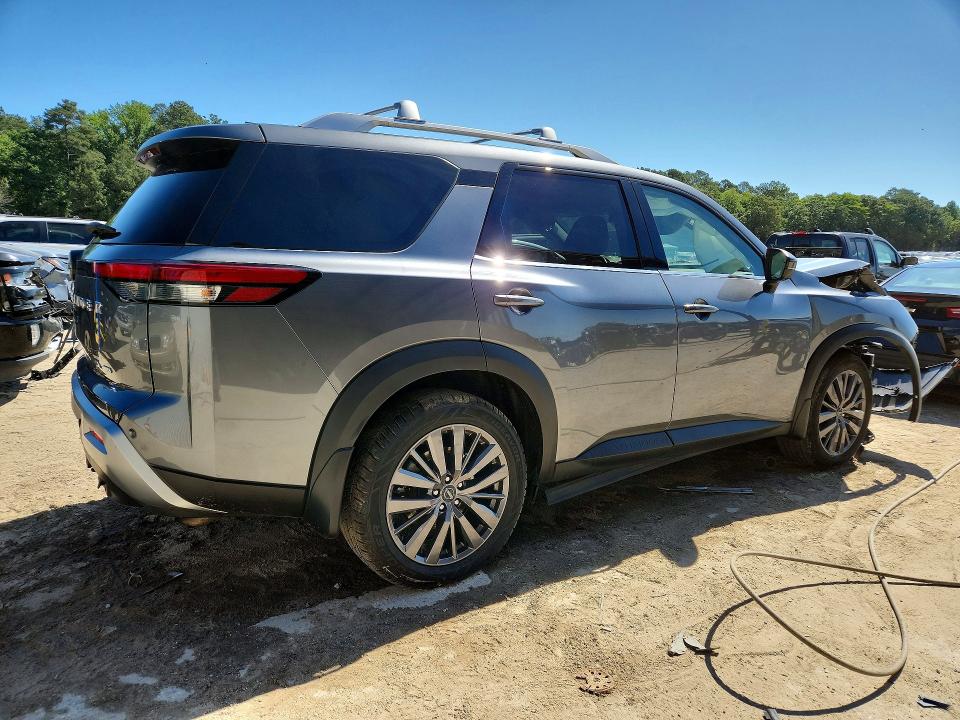2024 Nissan Pathfinder VIN 5N1DR3CD5RC251501 COPART salvage auction — FRONT END, Md - Cert Of Salvage < 75% Damage, sold $6,500 on 2026-07-28 (photo 3)