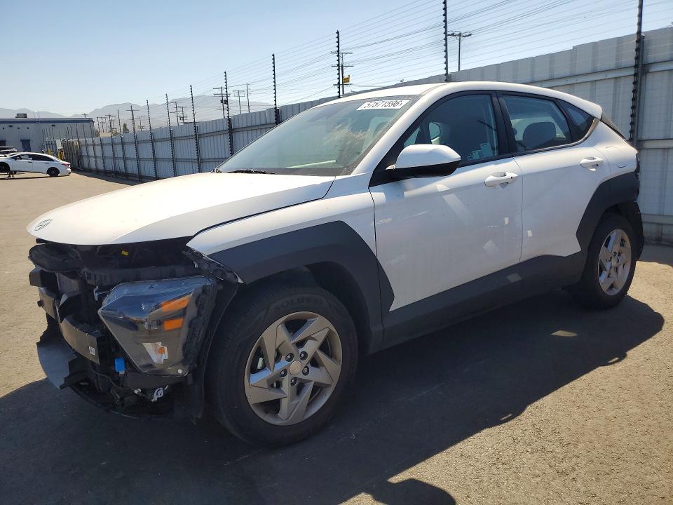 2025 Hyundai Kona VIN KM8HA3ABXSU268367 COPART salvage auction — REAR END, Ca - Salvage Certificate, sold $6,400 on 2026-07-15 (photo 1)