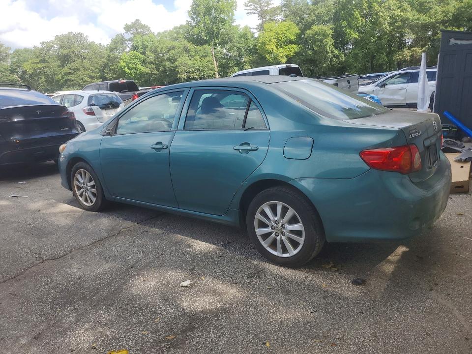 2009 Toyota Corolla VIN JTDBL40E19J012636 COPART salvage auction — FRONT END, GA - CERTIFICATE OF TITLE, sold $275 on 2026-07-21 (photo 2)