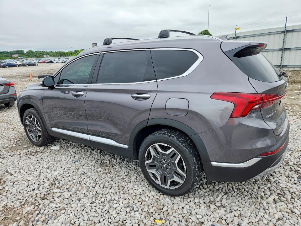 2021 Hyundai VIN KM8S5DA12MU011732 COPART salvage auction — ROOF, Il - Salvage Certificate, sold $175 on 2026-07-29 (photo 2)
