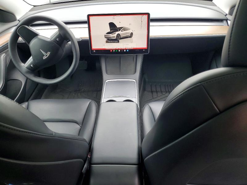 2022 Tesla Model 3 VIN 5YJ3E1EA9NF306693 COPART salvage auction — REAR END, Ga - Cert Of Title-Salvage, sold $7,900 on 2026-07-24 (photo 8)