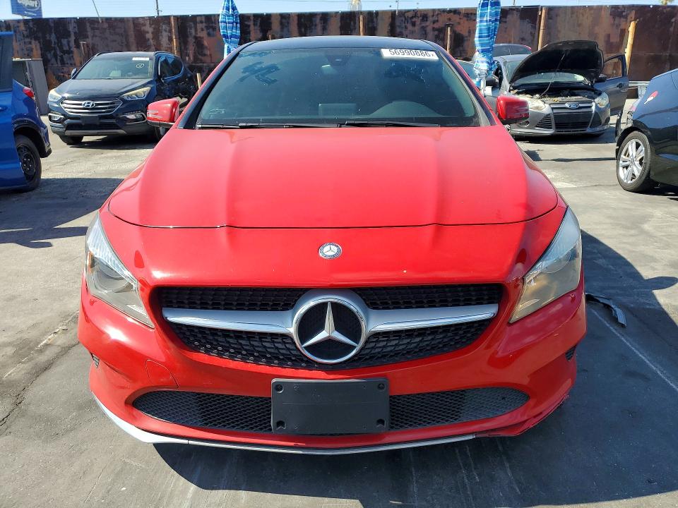 2017 Mercedes-benz Cla-klasse VIN WDDSJ4EB9HN429472 COPART salvage auction — MINOR DENT/SCRATCHES, Ca - Salvage Certificate, sold $1,450 on 2026-07-22 (photo 5)