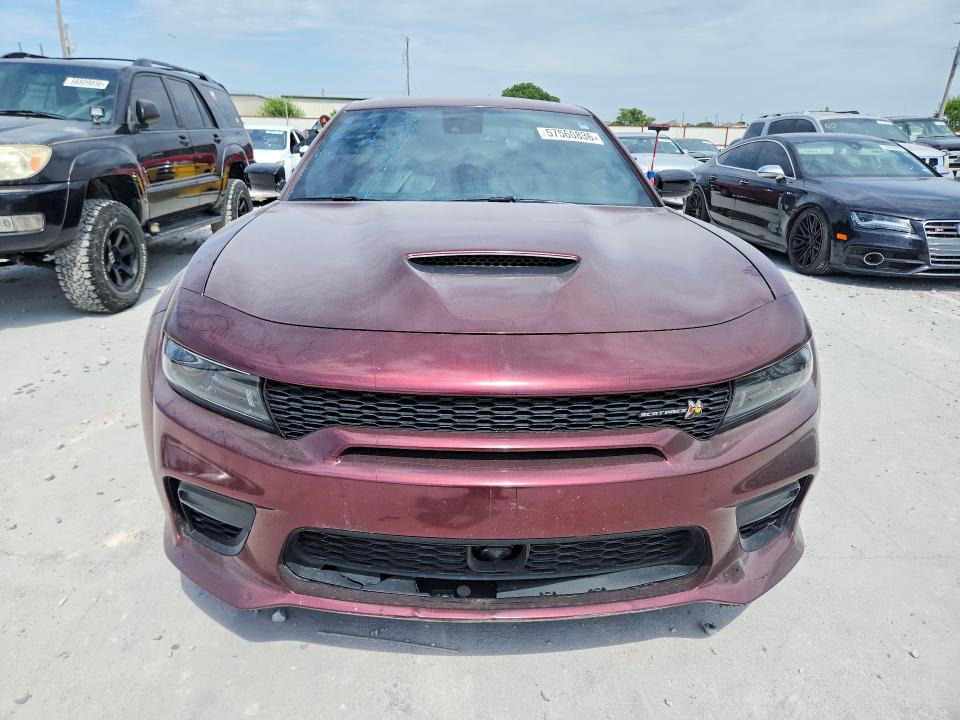 2023 Dodge Charger VIN 2C3CDXGJ3PH540431 COPART salvage auction — REAR END, TX - SALVAGE VEHICLE TITLE, sold $22,300 on 2026-09-11 (photo 5)