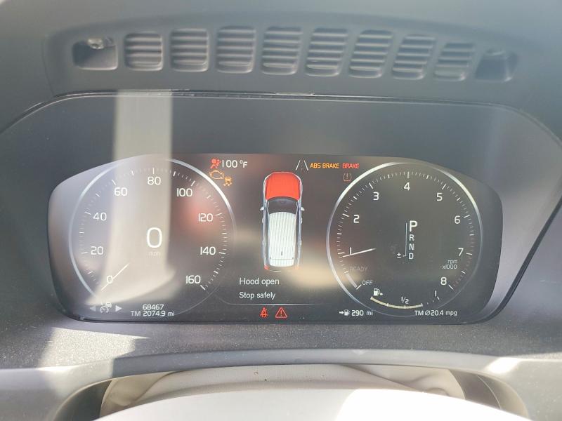 2019 Volvo Xc90 VIN YV4102CK5K1455689 COPART salvage auction — FRONT END, Tn - Salvage Certificate, sold $625 on 2026-07-27 (photo 9)