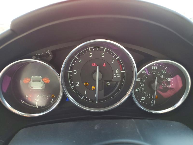 2022 Mazda Mx-5 VIN JM1NDAM77N0500610 COPART salvage auction — FRONT END, Tx - Salvage Vehicle Title, sold $500 on 2026-08-21 (photo 9)