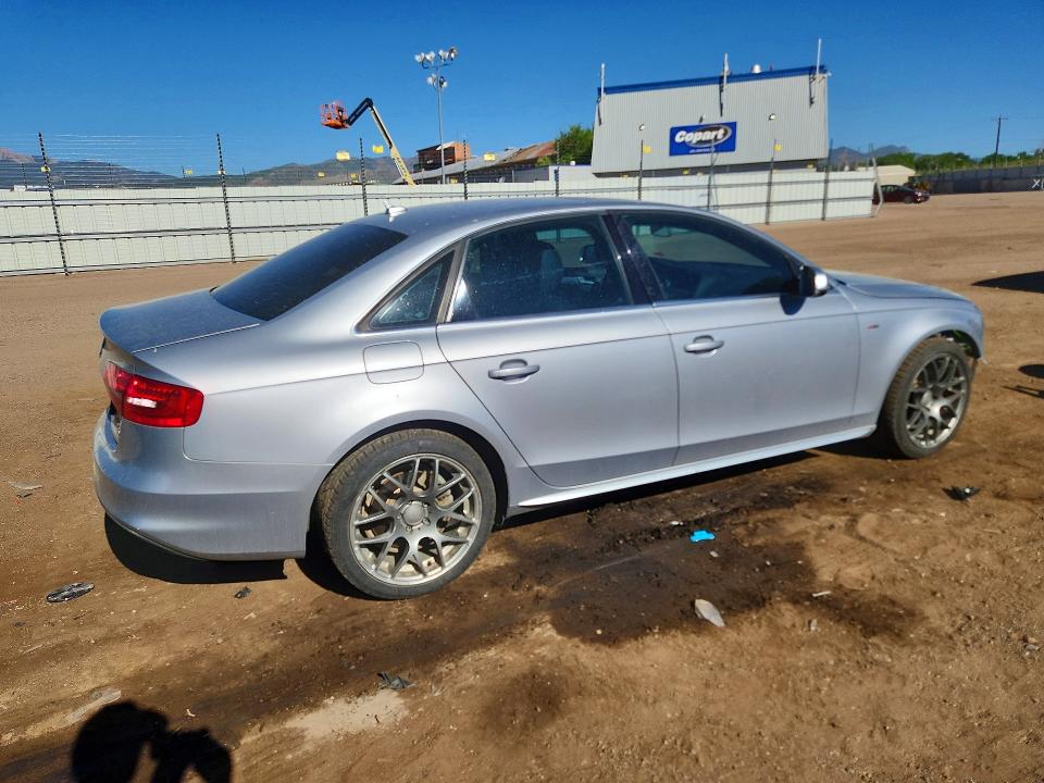 2015 Audi A4 VIN WAUBFAFLXFN018898 COPART salvage auction — FRONT END, Co - Salvage Title, sold $2,500 on 2026-08-03 (photo 3)