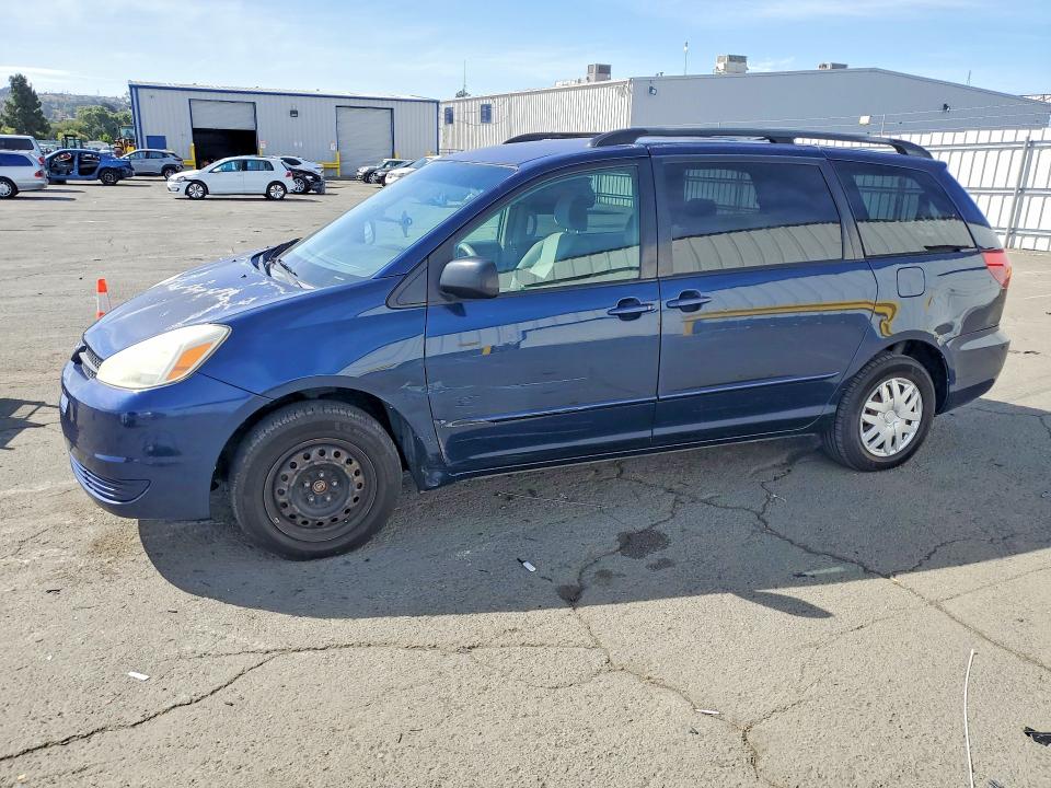 2005 Toyota Sienna VIN 5TDZA23C75S274614 COPART salvage auction — SIDE, Ca - Salvage Certificate, sold $650 on 2026-07-10 (photo 1)