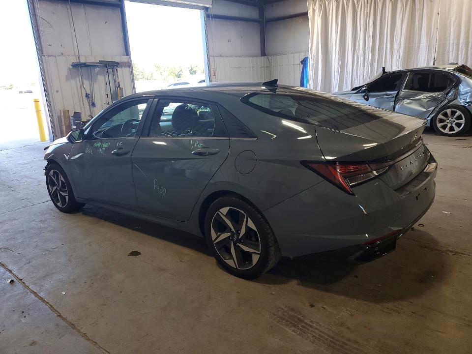 2022 Hyundai Elantra VIN KMHLN4AJ7NU014499 COPART salvage auction — FRONT END, Ny - Mv-907A Salvage Certificate, sold $7,700 on 2026-07-06 (photo 2)