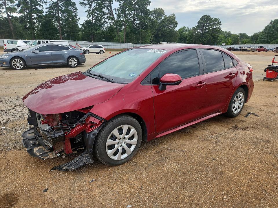 2023 Toyota VIN 5YFB4MDE3PP071638 COPART salvage auction — FRONT END, TX - SALVAGE VEHICLE TITLE (P), sold $2,550 on 2026-07-27 (photo 1)