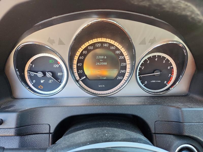 2011 Mercedes-benz C class VIN WDDGF5CB9BF587828 COPART salvage auction — FRONT END, On - Permit No Brand - Unfit, sold $750 on 2026-07-28 (photo 9)