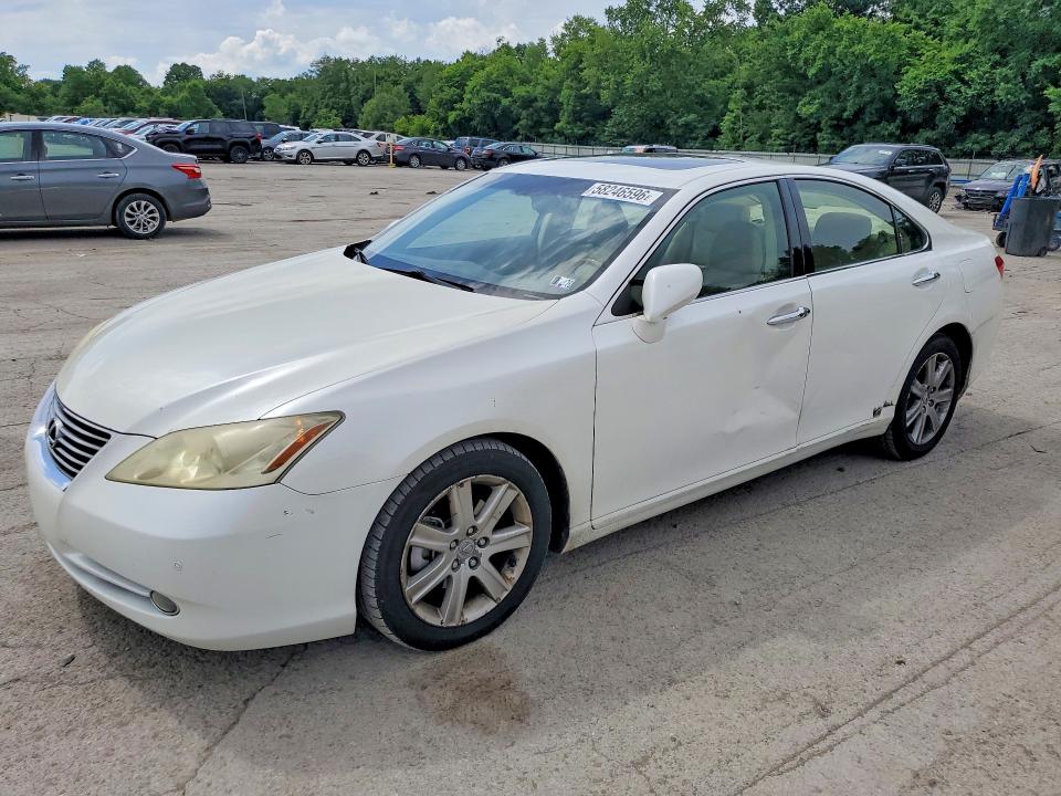 2008 Lexus Es 350 VIN JTHBJ46G182258558 COPART salvage auction — SIDE, PA - CERTIFICATE OF SALVAGE, sold $775 on 2026-07-02 (photo 1)