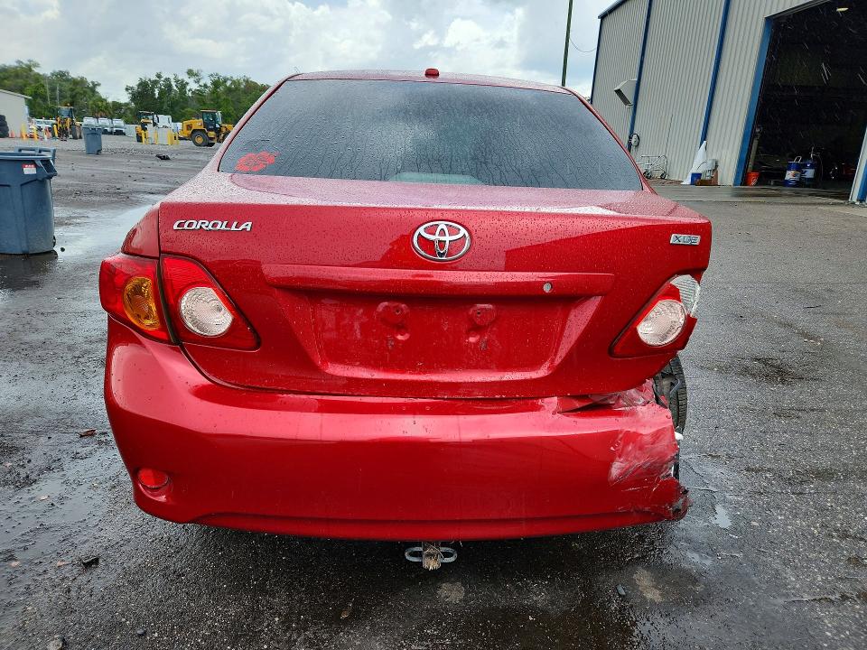 2009 Toyota Corolla VIN JTDBL40E899085715 COPART salvage auction — REAR END, FL - CERT OF TITLE SLVG REBUILDABLE, sold $1,750 on 2026-07-13 (photo 6)