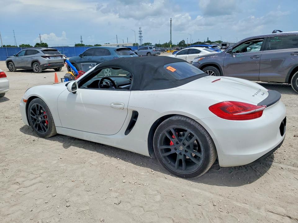 2013 Porsche VIN WP0CA2A8XDS114088 COPART salvage auction — WATER/FLOOD, FL - CERTIFICATE OF DESTRUCTION, sold $9,000 on 2026-07-22 (photo 2)