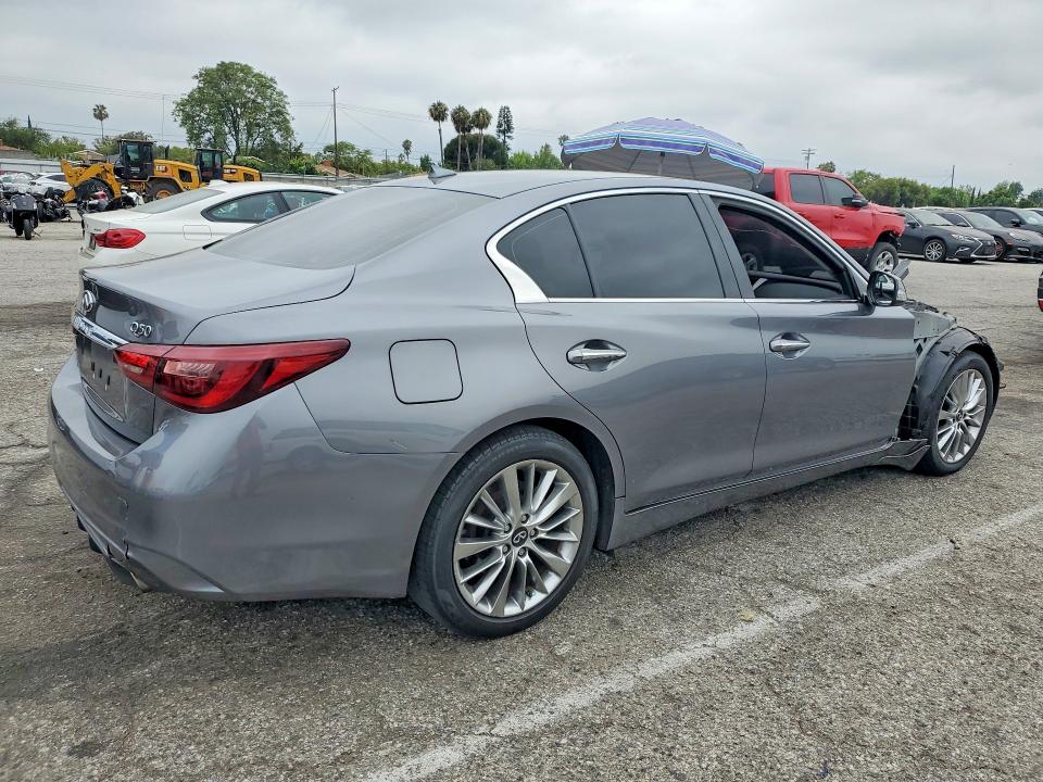 2019 Infiniti VIN JN1EV7AP7KM541878 COPART salvage auction — VANDALISM, CA - SALVAGE CERTIFICATE, sold $80 on 2026-07-24 (photo 3)
