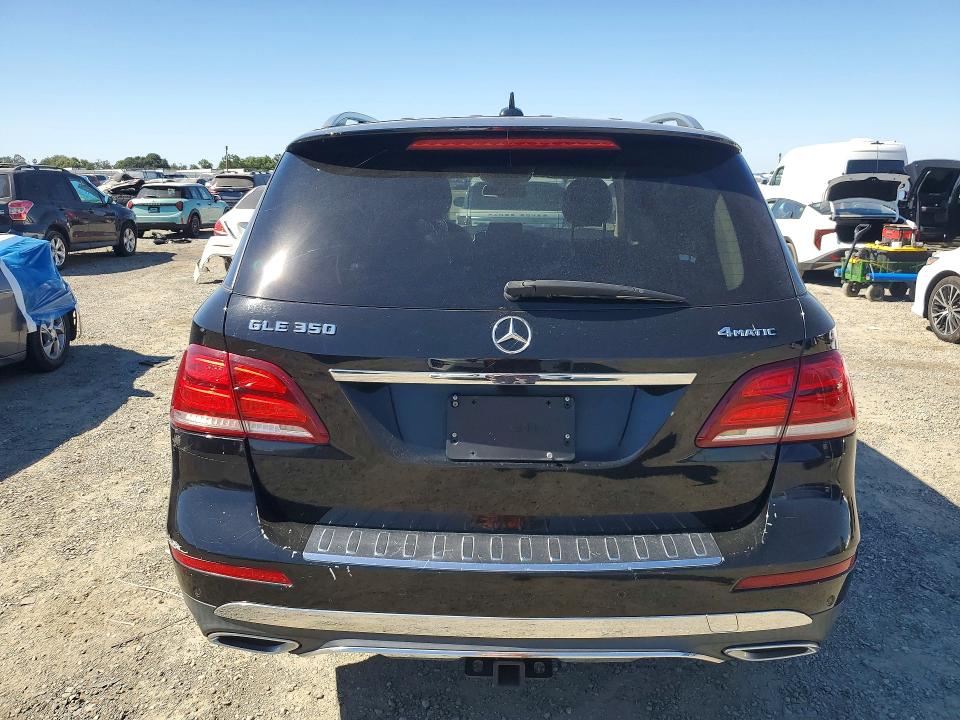 2017 Mercedes-benz Gle VIN 4JGDA5HB6HA978280 COPART salvage auction — MINOR DENT/SCRATCHES, Wv - Dis/Dlr/Exp Only Clean Title, sold $5,500 on 2026-07-09 (photo 6)