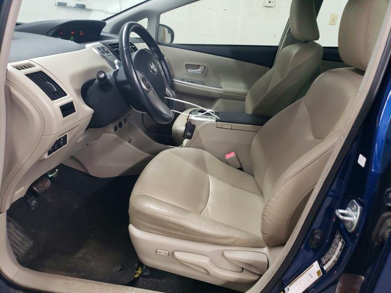 2013 Toyota Prius v VIN JTDZN3EU7D3262253 COPART salvage auction — FRONT END, Wv - Certificate Of Title, sold $1,500 on 2026-07-28 (photo 7)