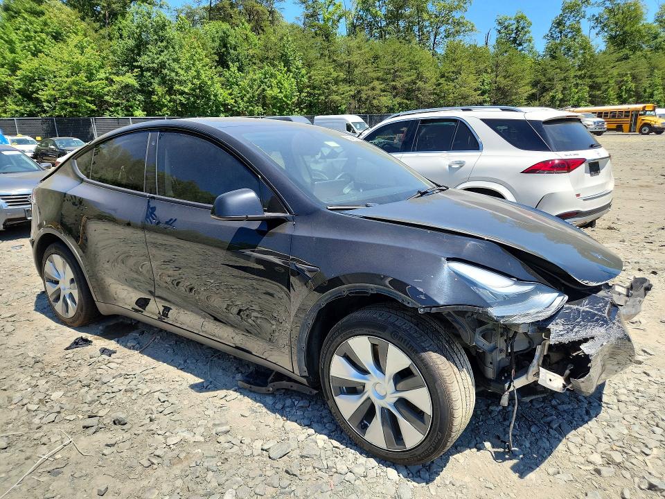2020 Tesla Model y VIN 5YJYGDEE5LF043054 COPART salvage auction — FRONT END, Md - Cert Of Salvage > 75% Damage, sold $4,800 on 2026-07-31 (photo 4)