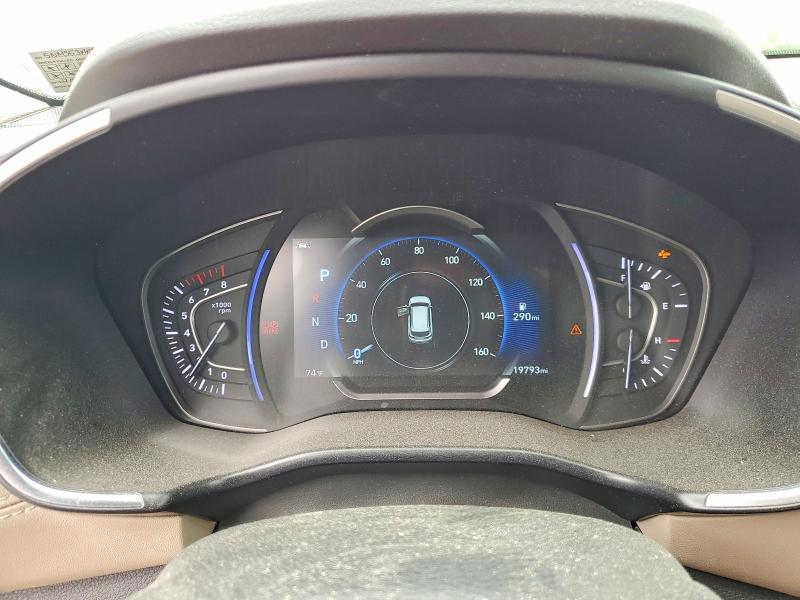 2019 Hyundai Santa fe VIN 5NMS53AA5KH051502 COPART salvage auction — FRONT END, PA - CERTIFICATE OF SALVAGE, sold $7,800 on 2026-07-02 (photo 9)
