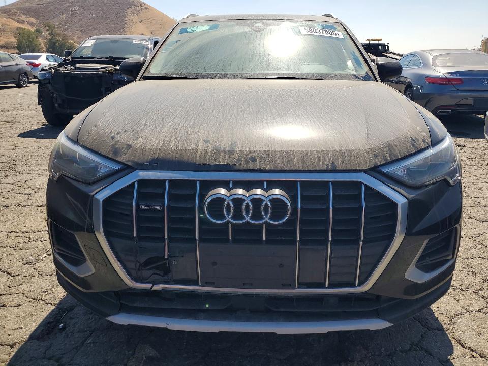 2021 Audi Q3 VIN WA1AUCF3XM1132169 COPART salvage auction — REAR END, Ca - Salvage Certificate (P), sold $6,200 on 2026-07-09 (photo 5)