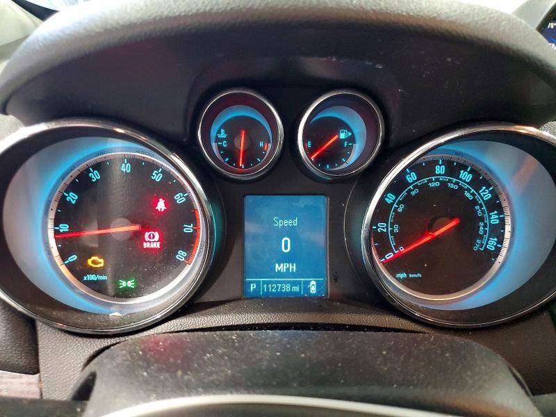 2016 Buick Encore VIN KL4CJESB5GB692724 COPART salvage auction — MINOR DENT/SCRATCHES, WV - CERTIFICATE OF TITLE, sold $625 on 2026-07-24 (photo 9)