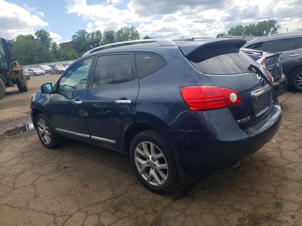 2013 Nissan Rogue VIN JN8AS5MVXDW630598 COPART salvage auction — FRONT END, Ct - Cert Of Title-Salvage, sold $525 on 2026-07-02 (photo 2)