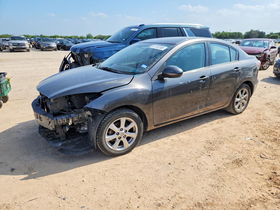 2010 Mazda 3 VIN JM1BL1SF4A1283862 COPART salvage auction — FRONT END, Tx - Salvage Vehicle Title, sold $1,450 on 2026-07-30 (photo 1)