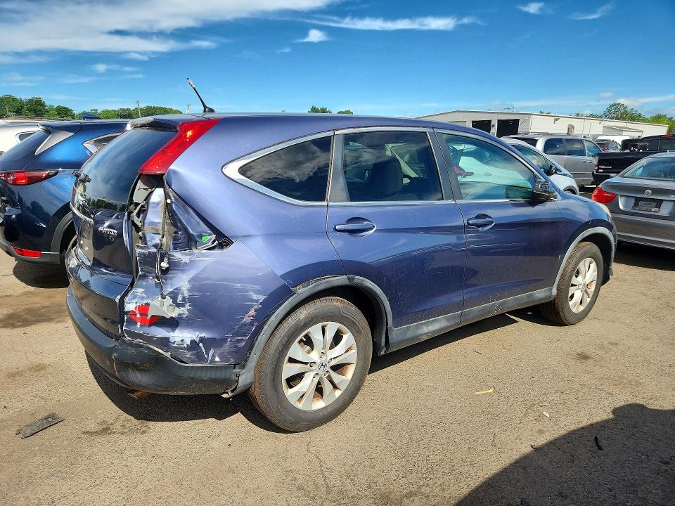 2013 Honda Cr-v VIN 2HKRM4H59DH625007 COPART salvage auction — FRONT END, Ct - Cert Of Title-Salvage, sold $2,900 on 2026-07-02 (photo 3)