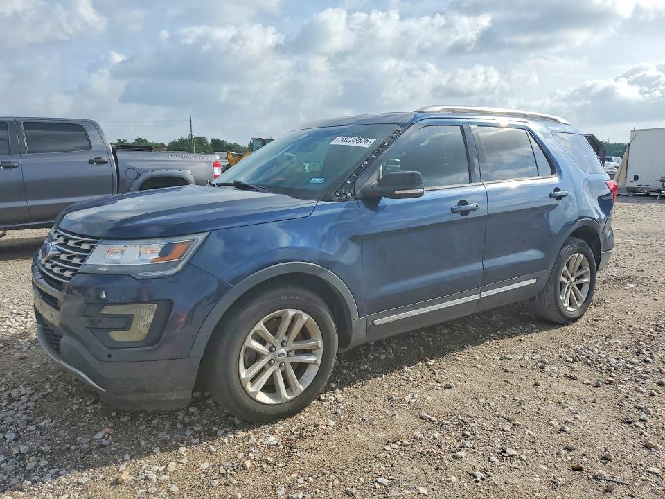 2017 Ford Explorer VIN 1FM5K7D86HGB78387 COPART salvage auction — SIDE, Tx - Salvage Vehicle Title, sold $1,350 on 2026-07-02 (photo 1)