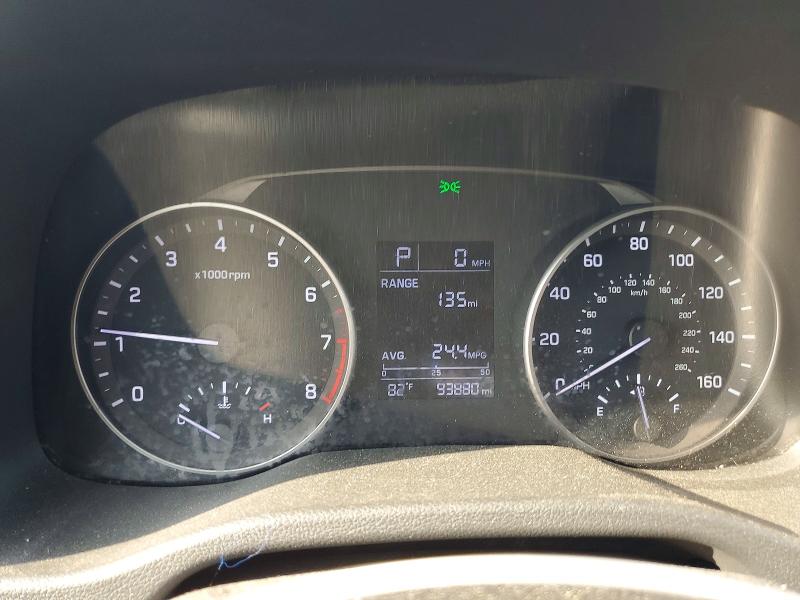 2017 Hyundai Elantra VIN KMHD84LFXHU169914 COPART salvage auction — REAR END, Oh - Cert Of Title-Salvage, sold $1,950 on 2026-07-09 (photo 9)