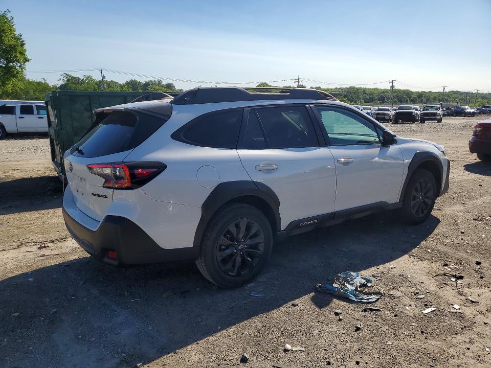 2025 Subaru Outback VIN 4S4BTALC2S3182910 COPART salvage auction — REAR END, Fl - Certificate Of Destruction, sold $15,700 on 2026-07-30 (photo 3)