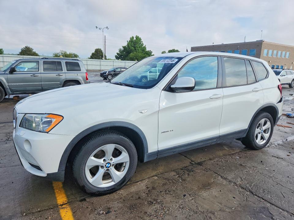 2011 BMW X3 VIN 5UXWX5C5XBL716415 COPART salvage auction — REAR END, Co - Public - Salvage Title, sold $1,450 on 2026-07-29 (photo 1)