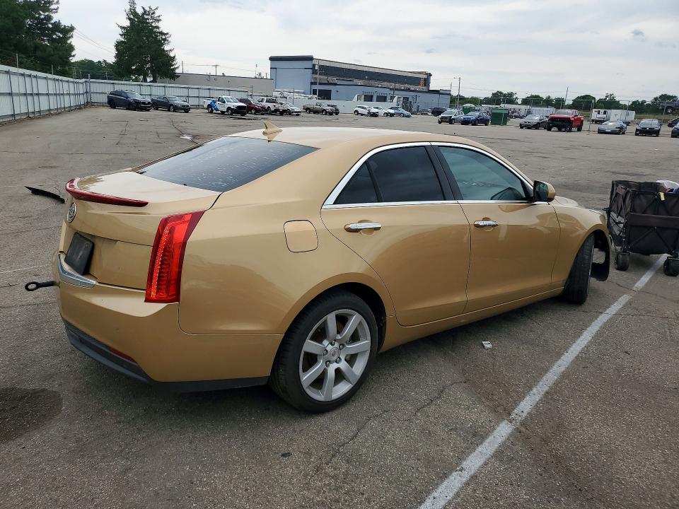 2013 Cadillac Ats VIN 1G6AA5RA3D0100273 COPART salvage auction — FRONT END, Oh - Cert Of Title-Salvage, sold $300 on 2026-07-10 (photo 3)